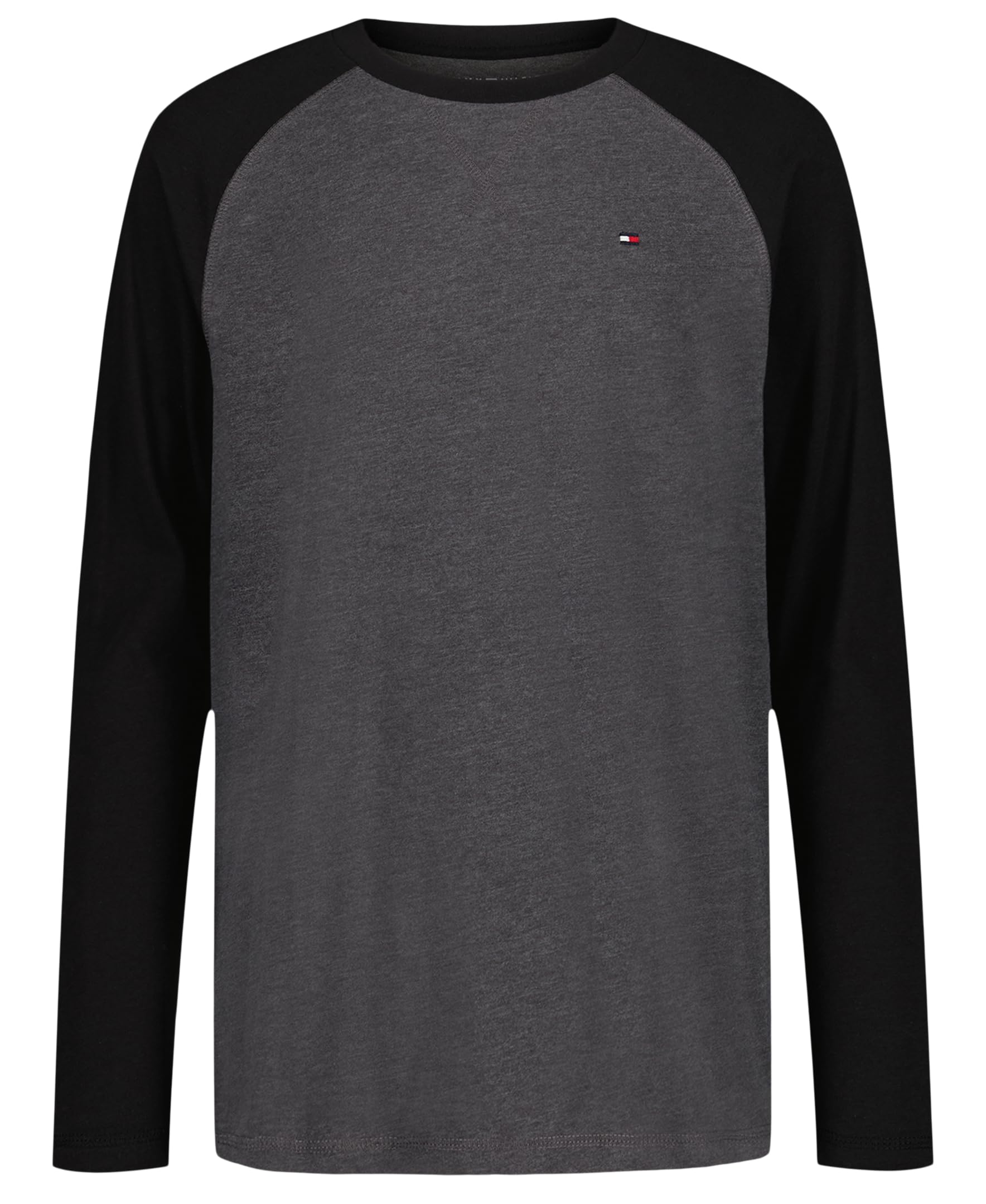 Tommy Hilfiger Boys' Long Sleeve Crew Neck T-Shirt